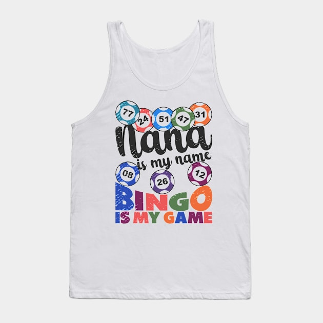 Bingo Players Grandma Gambling Lottery Bingo Tank Top by Tom´s TeeStore